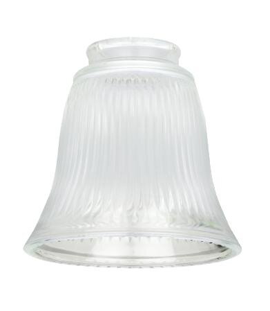 Replacement bell deals shaped glass shade